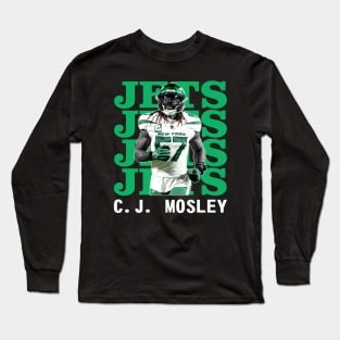 New York Jets C.J. Mosley 57 Long Sleeve T-Shirt